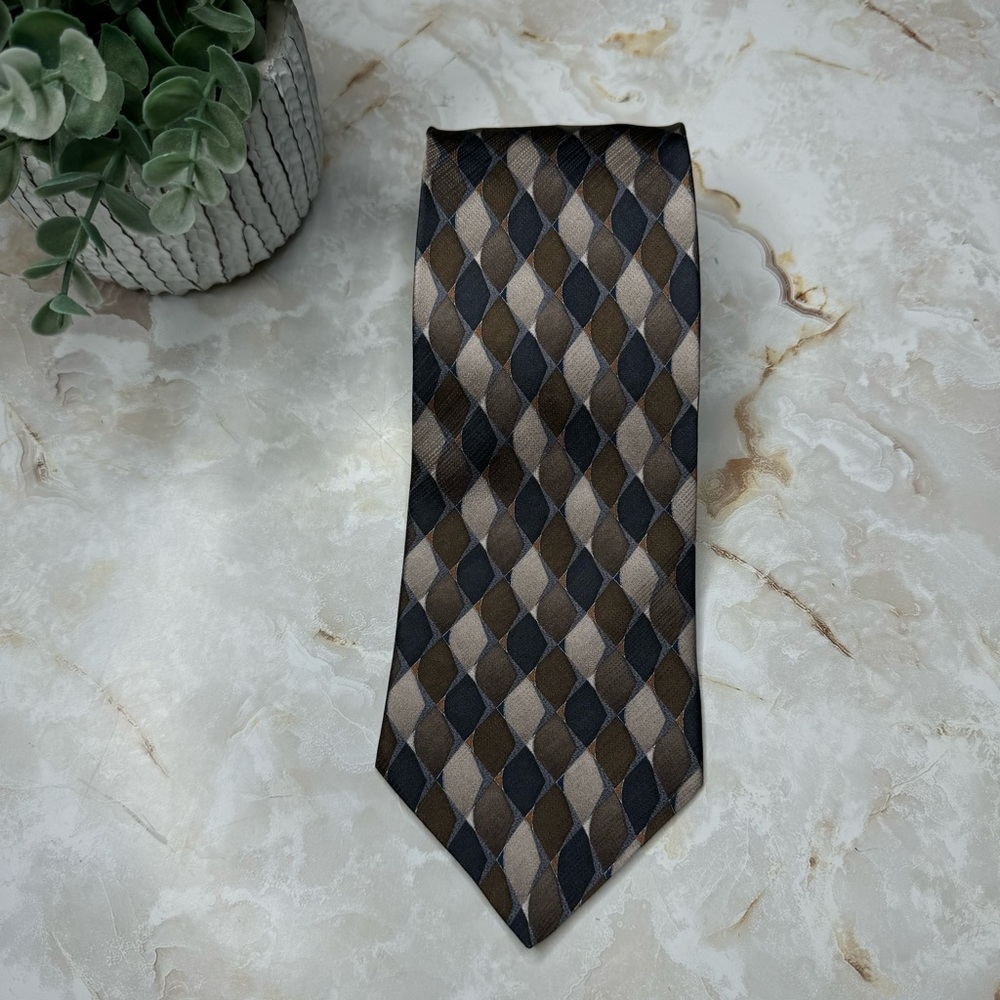 Bruno Piattelli 100% Silk Men's Tie 3‎ 7/8" - 57"